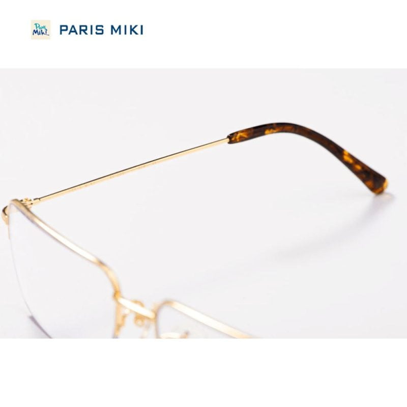 Gọng kính vàng đúc 18k PARIS MIKI f54-16-142-4