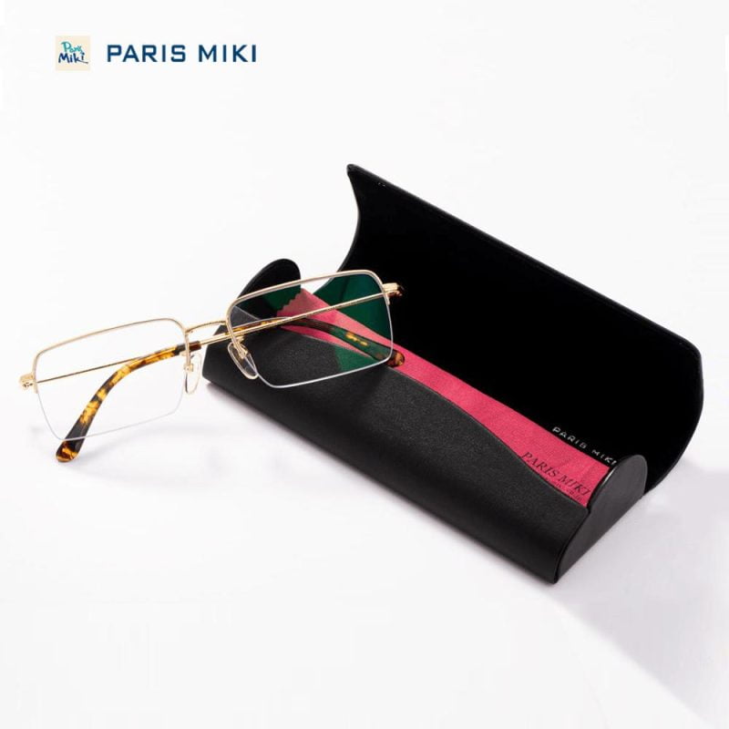 Gọng kính vàng đúc PARIS MIKI 18k f54-16-142-2