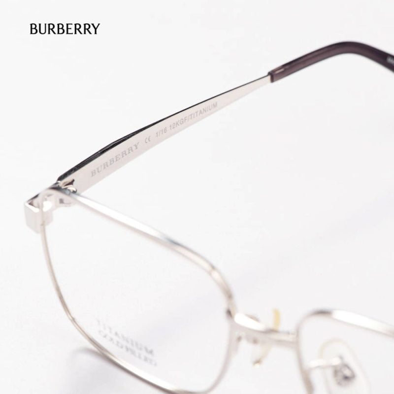 Gọng kính liền vành Burberry vàng 12K BE 1125TK-02