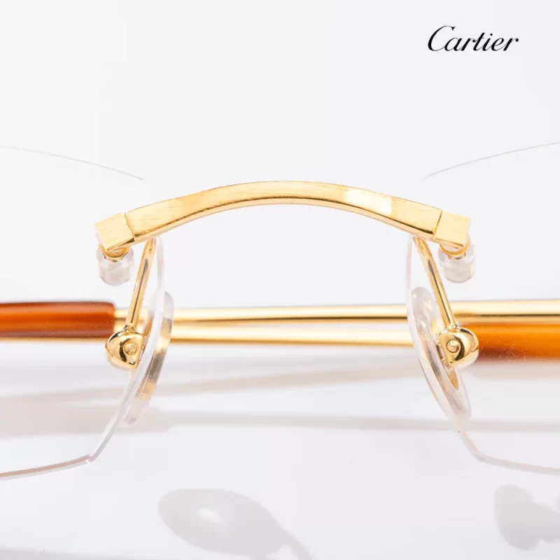 gọng kính cartier ct0045o 002 mạ vàng 3 mảnh-06