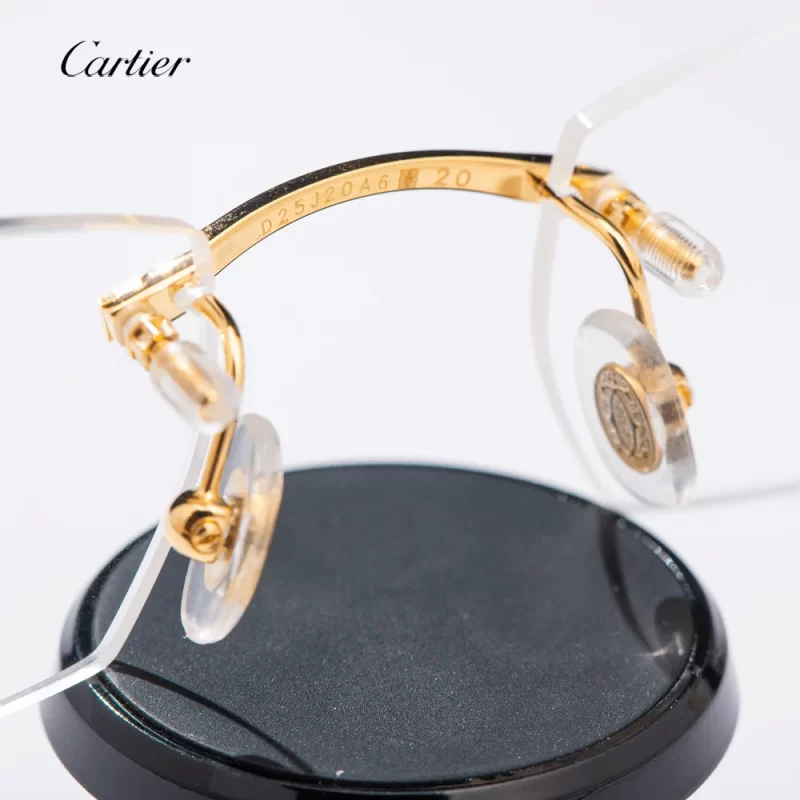 gọng kính cartier ct0045o 002 mạ vàng 3 mảnh-07